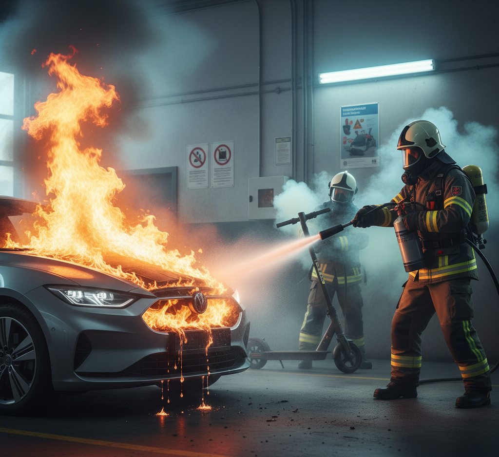 L Sınıfı Yangın ve Lityum Batarya Güvenliği